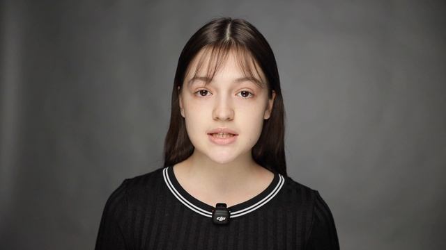 Актерская визитка  Арина Устинова  Агентство молодых актеров ЛАМА