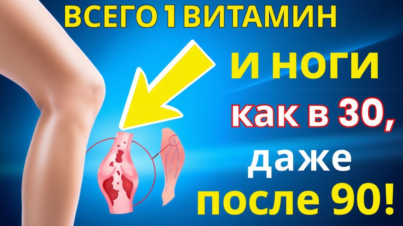 После 65! Ешьте ЭТО и ваши ноги станут крепкими, как в 40! Старшее здоровье