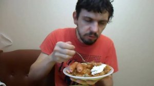 ОБЖОР СУПЕР ВКУСНАЯ СОЛЯНКА С КЛИНСКИМИ СОСИСКАМИ