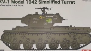 №275 Новый проект КВ-1 RFM 1/35