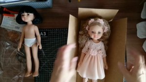 Распаковка кукол Паола Рейна
