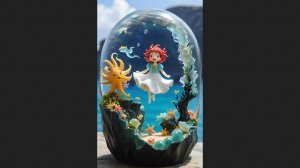 Рыбка Поньо на утёсе 17