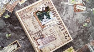 БОЛТАТЕЛЬНЫЙ ОБЗОР | КОРОБКА ДЛЯ АЛЬБОМА О КОШКЕ | ДОСЬЕ | СКРАПБУКИНГ