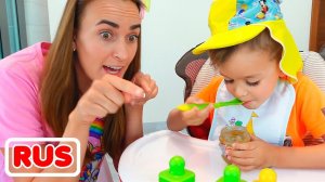 Ники и Влад хотят быть малышами! Видео для детей!