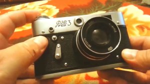 Советский фотоаппарат ФЭД-3