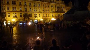 Чехия. Прага. Фаер - шоу. 09. 2016 г.