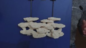 ПКП-9 Полочка из биокерамики на подвесах.