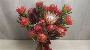 Букет из нутана и протеи