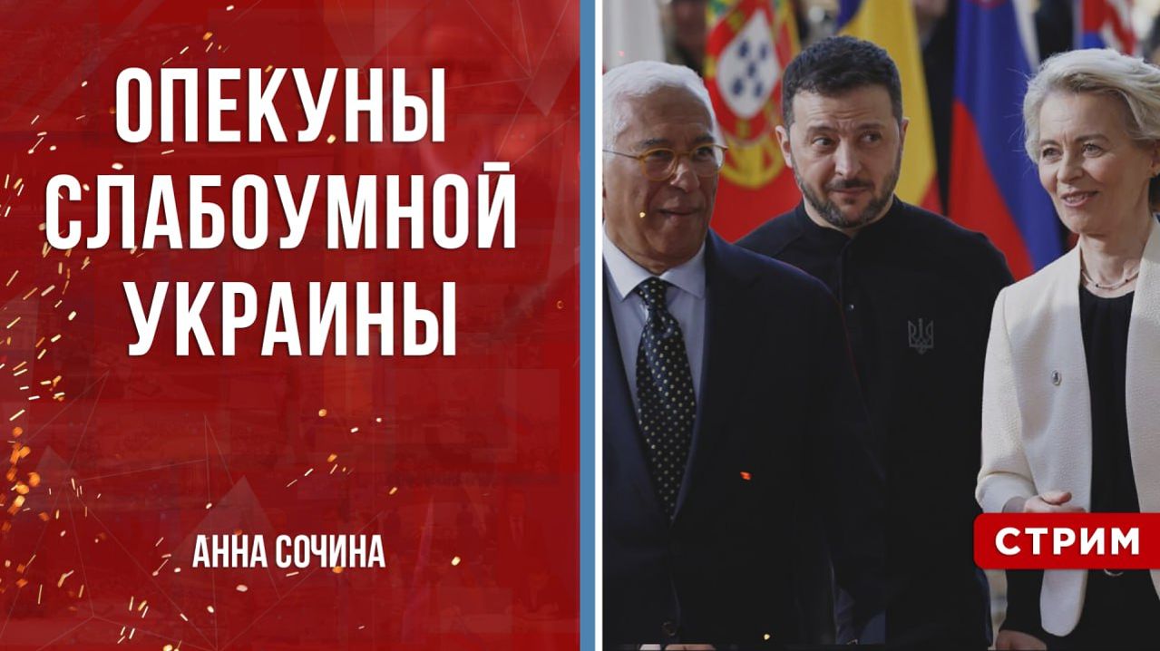 Опекуны слабоумной Украины [Анна Сочина. СТРИМ]