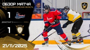 ОБЗОР / КАПИТАЛ - ИНФОБЕЗ / 21.11.25 / ОХЛ МОСКВА / ДИВИЗИОН ДЕБЮТАНТ 3