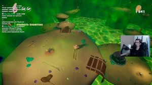 SpongeBob SquarePants Titans of the Tide: Супер первый старт, легко дошёл до Крабсбургера