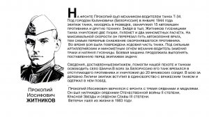 "Бессмертный взвод" ЕАО - Прокопий Житников в  проекте "Биробиджанер Штерн" и РИА Биробиджан