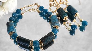 Комплект из апатита