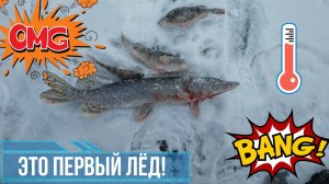 НАСТОЯЩИЙ РЫБОЛОВНЫЙ СЮРПРИЗ! Зимняя рыбалка, первый лёд и неожиданный улов
