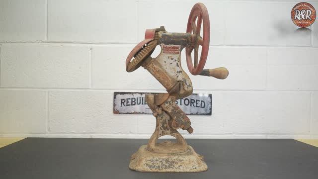 Реставрация ножниц по металлу без горловины 1912 года смотреть онлайн