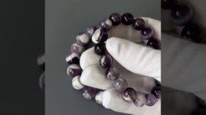 Браслет аметист шевронный