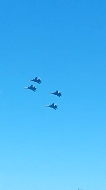 #витязи тренируются перед завтрашним выступлением. #реактивныйсамолет #самолет смотреть онлайн