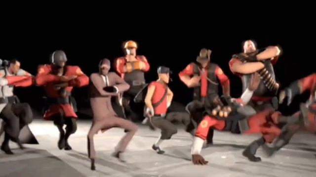 наёмники танцуют под какую-то древнюю песню