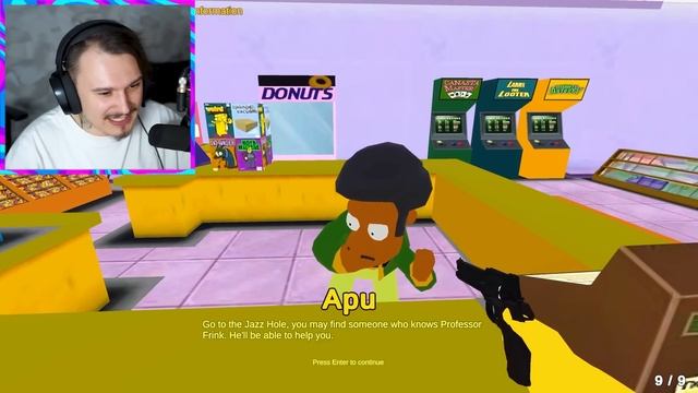 ЗАПРЕЩЁННАЯ ГэТэА ШЕСТЬ про СИМПСОНОВ!! (Simpsons Shoot & Run) смотреть онлайн