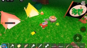 Еееееееееееес новый рекорд 62 дня в игре 99 ночей в лесу!!!  (ROBLOX)