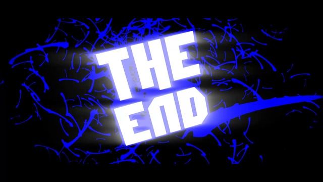 Заставка конец фильма the end для вашего видео.  Заставки для монтажа26