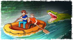 ПРИКЛЮЧЕНИЯ В КАНАЛИЗАЦИИ!!! ДВОЕ НА ЛОДКЕ!!!