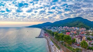 Лазаревское- прогулка в прямом эфире