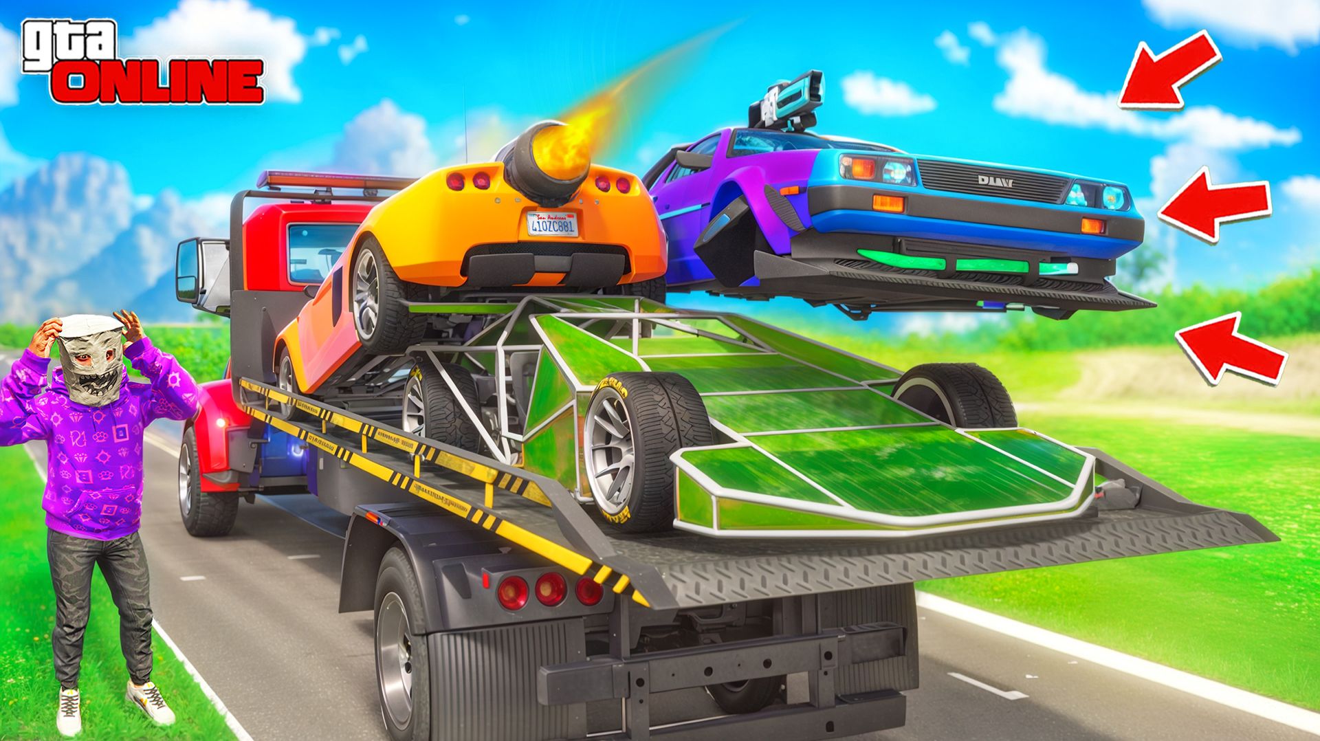 УГОНЯЕМ ТОЛЬКО СУПЕР-ТАЧКИ С СУПЕРСПОСОБНОСТЬЮ В GTA 5! БИТВА ЭВАКУАТОРОВ В ГТА 5 ОНЛАЙН