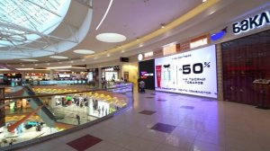 Как преображается Европолис: запустили гигантский led-экран |  HD LED TECH