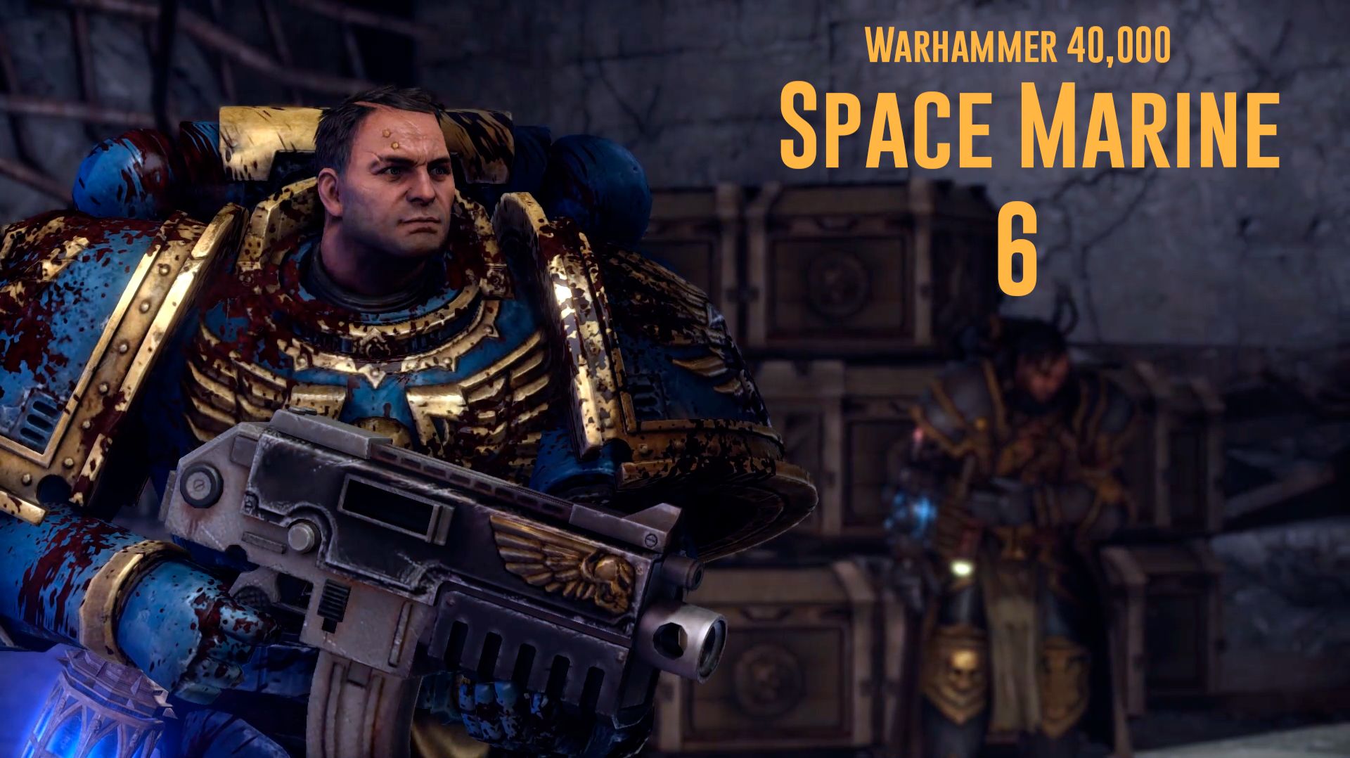 Warhammer 40,000 Space Marine № 6 (ПОРА ПЕРЕХОДИТЬ В НАСТУПЛЕНИЕ) смотреть онлайн