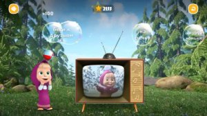 Маша и Медведь | Караоке с Машей: Песня про Коньки | Маша и Медведь Мульт-Игра Смотреть