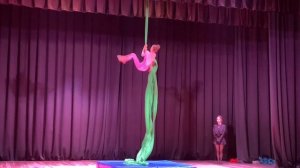 Соревнования  по воздушной гимнастике «Движение вверх» . Солдатова София. 23.11.25