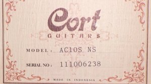 Гитара Cort AC10S размер 3/4 - Маленький принц ( из к/ф Пассажир с Экватора )