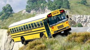 Реалистичные падения автомобилей со скал — аварии на BeamNG Drive | CrashBoomPunk