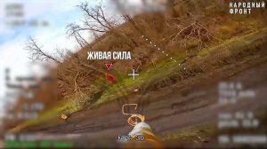 Донбасс. FPV-дроны «Рубикона» догоняют и ликвидируют ВСУшников