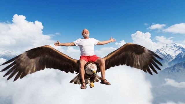 Отдых деда в Анапе