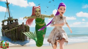 Зомби Мира входит в дом малышки Руми Kpop Demon Hunters