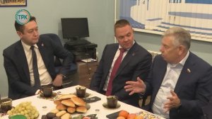 Новомосковск посетил сенатор Николай Воробьев