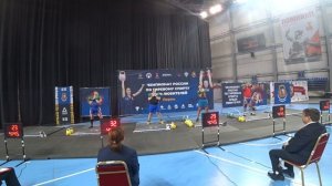 Длинный цикл 24 кг Чемпионат России любители свыше 95 кг Пермь