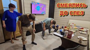 Отмечаем день рождения мужа/сняли дом с сауной и бильярдом/подготовили конкурсы.