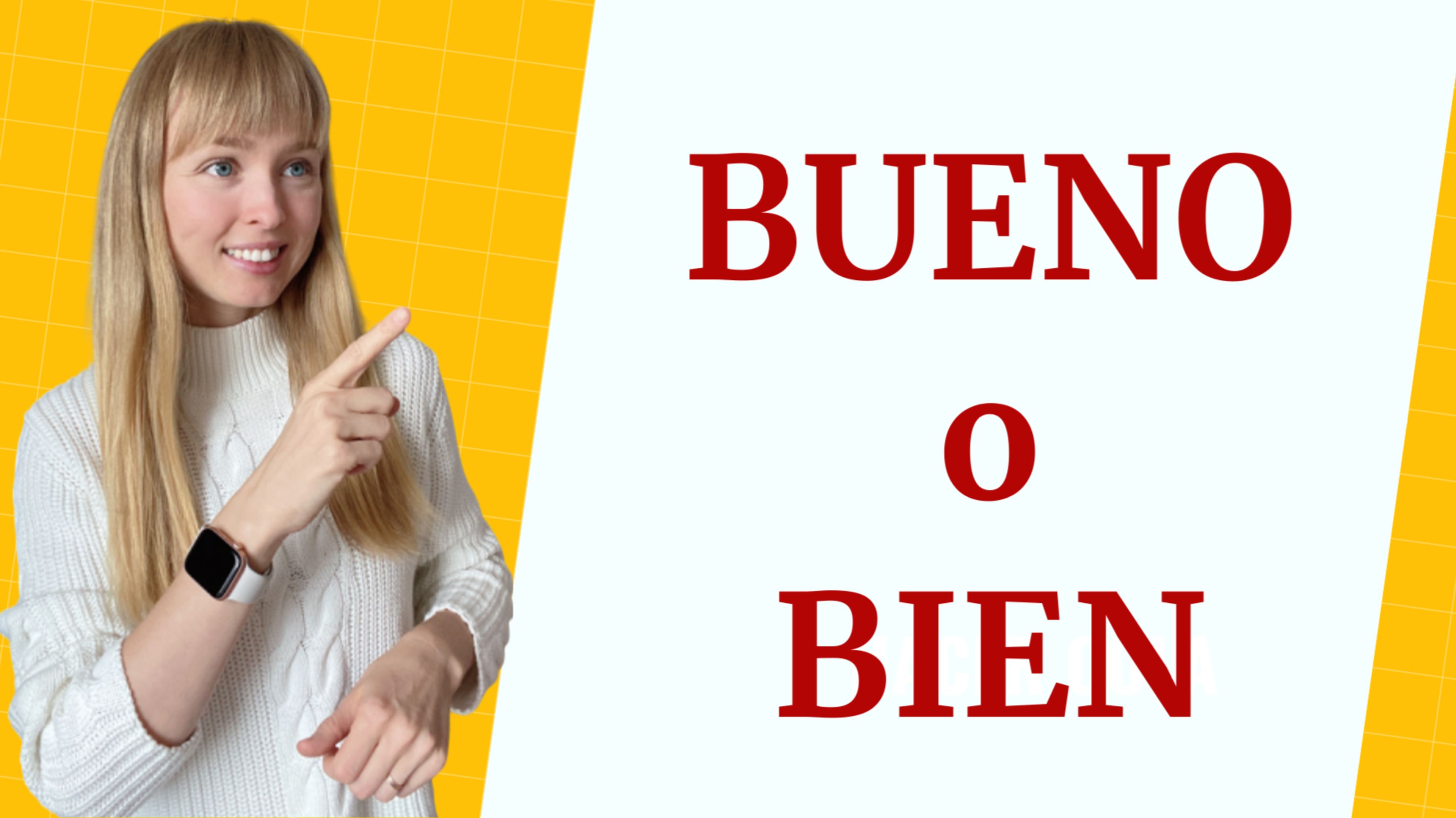 bien bueno разница в испанском языке