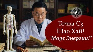 Массаж активной точки Шао Хай /Море сердца/