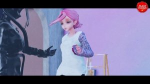 3D-анимация  BLACKPINK -  Lovesick girl  Ai кавер на русском _ Rus cover