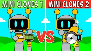SPRUNKI: MINI CLONES 1 VS 2! ⚔️ КТО КРУЧЕ? 🎧🔥👑