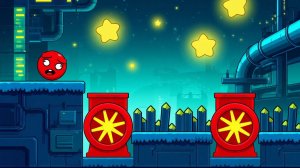 НОВЫЙ КРАСНЫЙ ШАРИК Ред Бол мульт игра на андроид прохождение