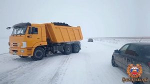 Гололед на трассах в Красноярском крае