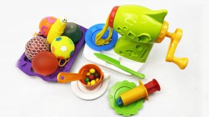 Мультики для детей. Яркаю волшебная мясорубка с ярким пластилином. Залипательные Мультики