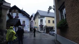 Гальштат, Австрия 🇦🇹 Пешеходная экскурсия в дождливую погоду - Самая красивая деревня