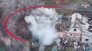 Кадры боевой работы 5-й омсбр ГрВ «Центр» в Димитрове ДНР