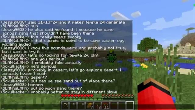 Minecraft Creepypasta | Temple 24 реакция